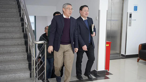 上海市浦东新区当局副区长吴强等调研esball生物医药