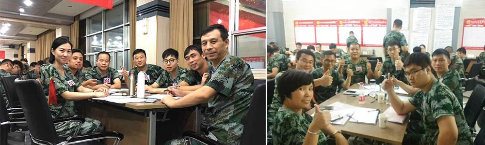 堂上我们认真学习，与来自天下差别行业的同砚组成精英团队
