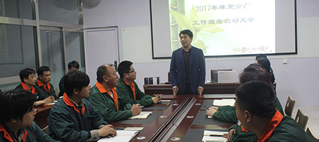 梦之城集团斯特福橡塑分厂2017年岁情理念启动大会